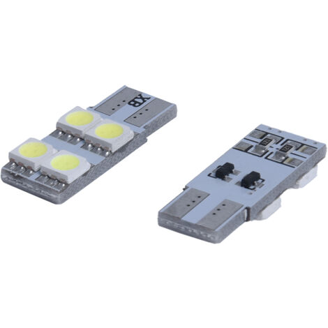 2 Ampoules LED W5W Canbus Pour Feux De Position - Blanc Xenon 6000K - Compatible Ford Ka I Et Autres - Lot De 2