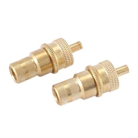 5Pcs Offroad Brass Tire Venting Machine s Kit Automatic 6-30Psi Tyre Tire Pressure Relief Valve Deflators Bleeder Valve