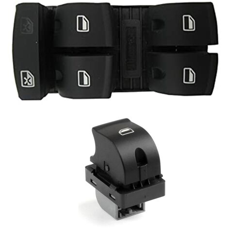Power Window Switch No.4F0959851H Front Left Driver Side Window Control Switch for Audi A3 A6 Q7