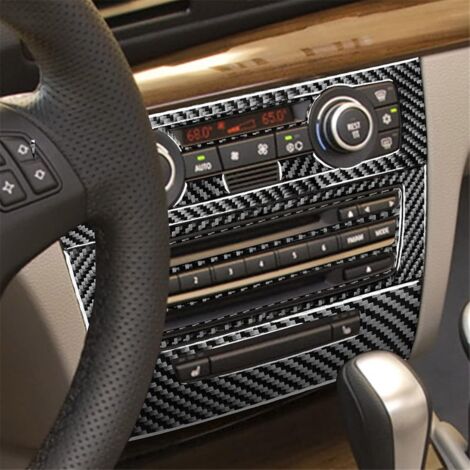 Carbon Fiber LHD for 1 Series E87 E81 E82 08-13 Center Console AC Radio ...