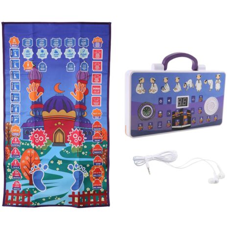 Prayer Rug Technology Modern Interactive Educational Prayer Rugs Children Muslim Islam ...