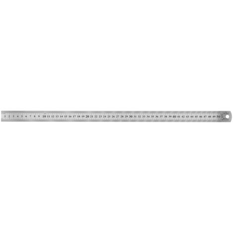 Groove Right Stainless Steel Metric Ruler 50 cm