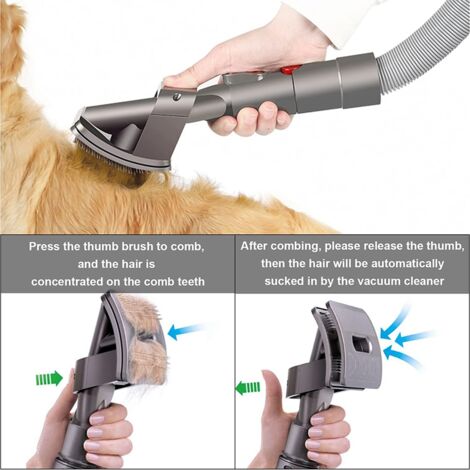 Dog Cat Pet Bed Brush Groom Tool for V10 V11 V12 V15 V8 V7 V6 Vacuum Cleaner Accessories