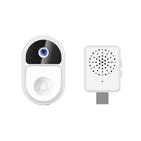 Tuya Smart WiFi Video Doorbell – 1080P Wireless Intercom Camera, Two-Way Audio, IP65 Weatherproof, Battery Powered, No Hub Required
