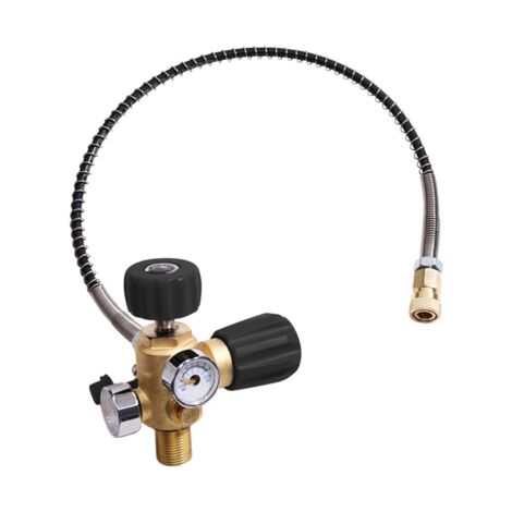 HPA Tank Filling Adapter Scuba Diving Adapter With Good Sealing DIN Valve For Inflation System For K J H Valves