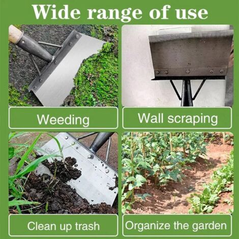 Cleaning Shovel, Square Garden Spade Shovel Manganese Steel Flat Not ...