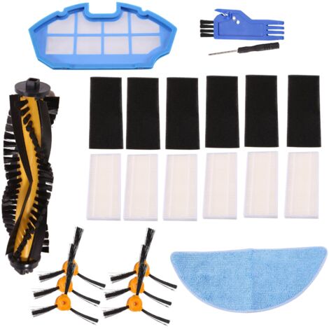 Replacement Parts Kit For Yeedi K600 & K700 Robot Vacuum - Brush & Tool Attachments