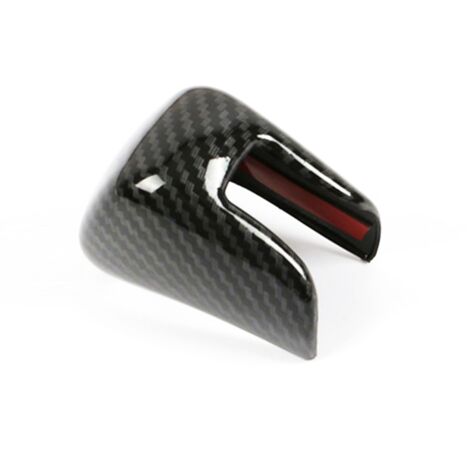 Carbon Fiber Gear Shift Knob Trim Cover For Honda CR-V (2023-2026) – 1pc, Black