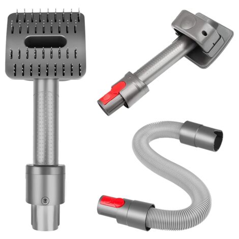 Curated visual reference: Gallery Detail: Pet Grooming Brush Extension Vacuum Hose For Dyson V12 V11