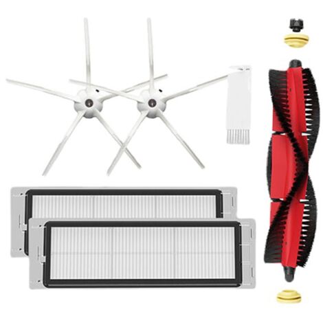 Set Accessori Compatibili Xiaomi Roborock S6 S60 S65 S5 MAX T6: Spazzola Rullo, 6 Spazzole Laterali, Filtri, Panni E Altro - 3