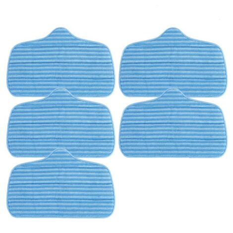 Lot De 6 Tampons En Microfibre Pour Nettoyeur Vapeur - Compatibles Steamfast SF-275, SF-370 & McCulloch MC1275 - Lavables Et Réutilisables