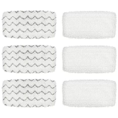 Steam Mop Pad for Bissell PowerFresh Vac & Steam 2747A, 1132 1543 1632 1652 Symphony Vacuum and Steam Mop Series, 6 Pack