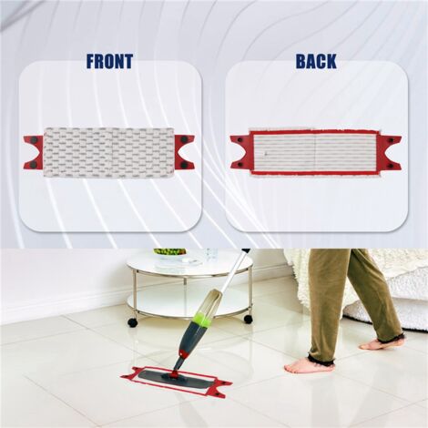 For Vileda UltraMax Mop Set,Spray Mop Head,Flat Mop Cloth Replacement Fiber Floor Mop Pads for Vileda UltraMax 2pcs