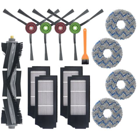 Main Brush Filter Mop Robot Vacuum Cleaner Parts for Ecovacs T10 TURBO Sweeper Parts