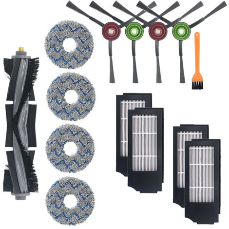 Main Brush Filter Mop Robot Vacuum Cleaner Parts for Ecovacs T10 TURBO Sweeper Parts