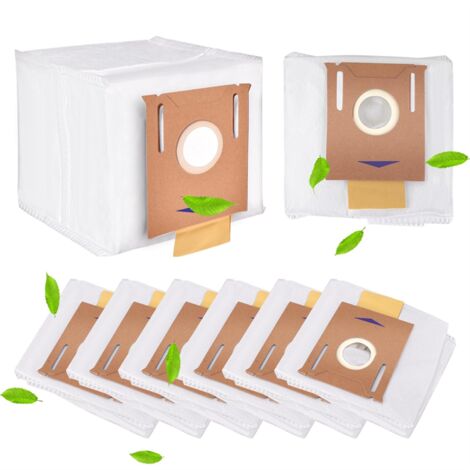 20-Pack Disposable Dust Bags For ECOVACS Deebot T8 Series & Yeedi K781+ Robot Vacuums