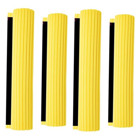 Mop Roller Head Refill Sponge Refills Cleaning Pads Absorbent Replacement Wet Mopping Clothes Accessories Eraser 4Pack