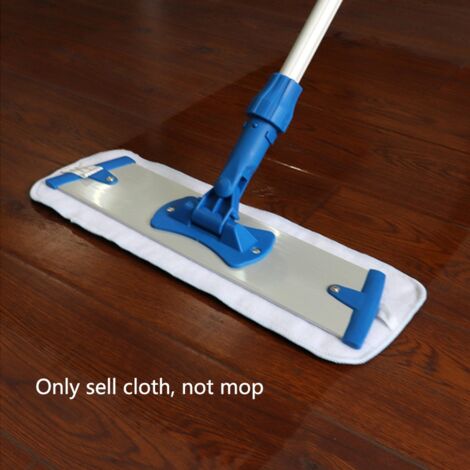 4PCS Microfiber Mop Cloth Lazy Hands-free Washable Flat Mop Replacement Cloth Home Cleaning Tool