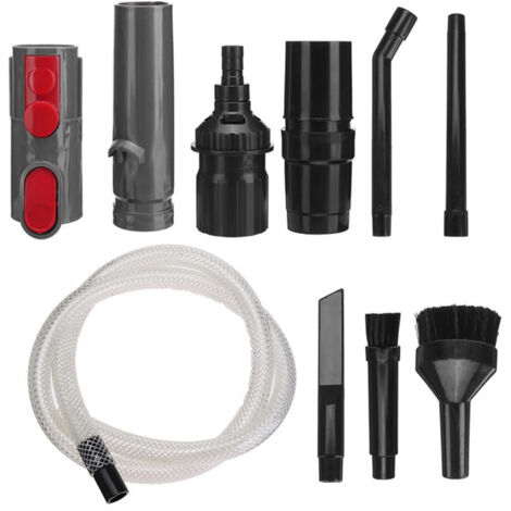 for Dyson V7 V8 V10 V11 Vacuum Cleaner Replacement Flat Suction Tube Adapter Head Crevice Tool Car Vehicle Cleaning Kit