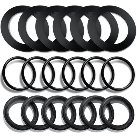 18 Pieces 25076RP O Ring Rubber Washer for Pool Plunger Valves and ...