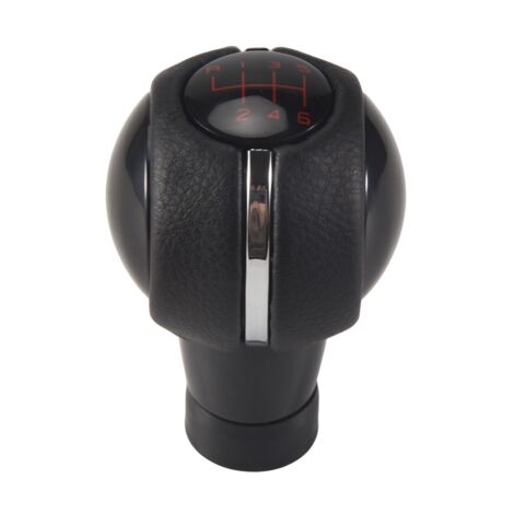 Billet Aluminum Black 6-Speed Manual Shift Knob 2.25 Inch For Camaro Firebird