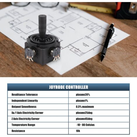 Joystick Potentiometer -D202X-R2/R4 10K 2D Monitor Keyboard Ball Joyrode Controller