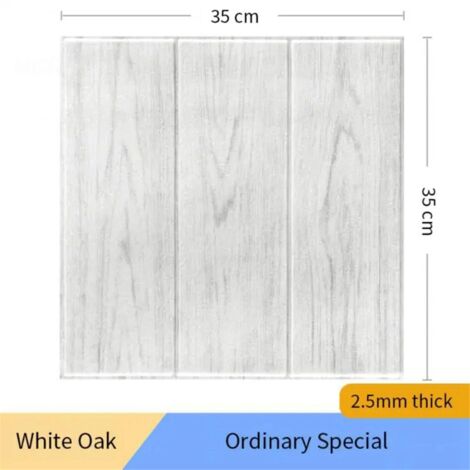 20Pcs 3D Wall Stickers Brick Self Adhesive Wallpaper Panels Home Decor Sticker,35x35cm,E