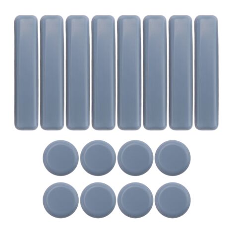 16-Pack Adhesive Furniture Sliders – 25mm Diameter Heavy Duty Self-Adhesive Gliders For Carpet, Hardwood, And Tile Floors