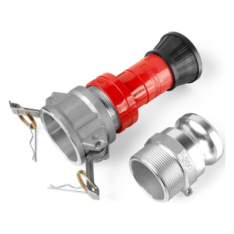 1Pc Fire Hose Nozzle, 1 Inch NSTNH Thermoplastic Constant Flow Fog Nozzle Fire Equipment 1Pc Fire Hose Nozzle, 1 Inch NSTNH Thermoplastic Constant Flow Fog Nozzle Fire Equipment