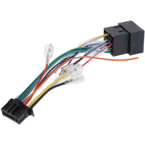 ABS Car Stereo Radio ISO Standard Wiring Harness Connector 16 Pin PI100 Plug Cable for 2003-On
