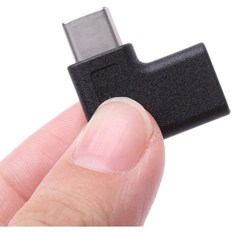 6X 90 Degree Right Angle USB 3.1 Type C Male to Female USB-C Converter ...