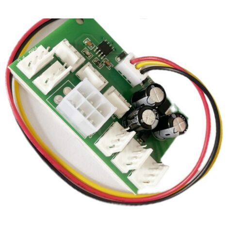 10X Computer Case Miner Fan Speed Controller 8-Channel Fan Hub PWM High ...