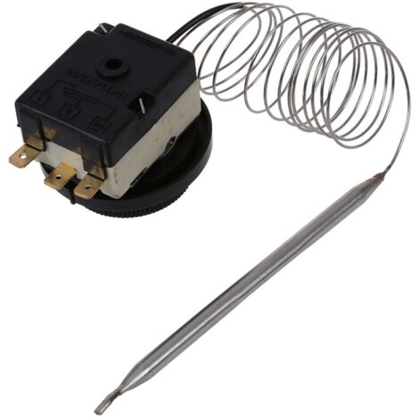 GUMEI Temperaturregelschalter 250V/380V 16A – Kapillarthermostat 0-60°C Für Elektroöfen GUMEI Temperaturregelschalter 250V/380V 16A – Kapillarthermostat 0-60°C Für Elektroöfen