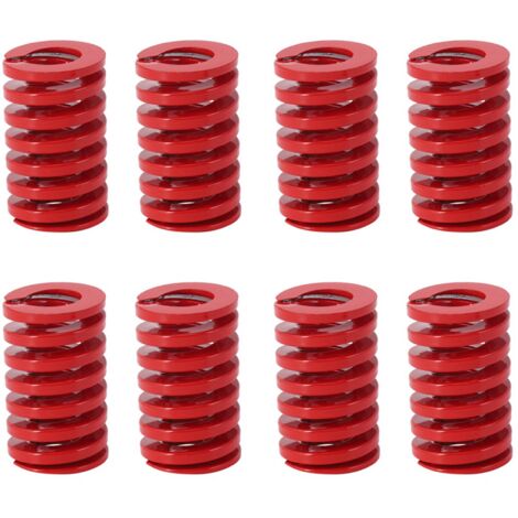 8 Pcs 25mm OD 40mm Length Compression Mould Die Springs for Trunk ...