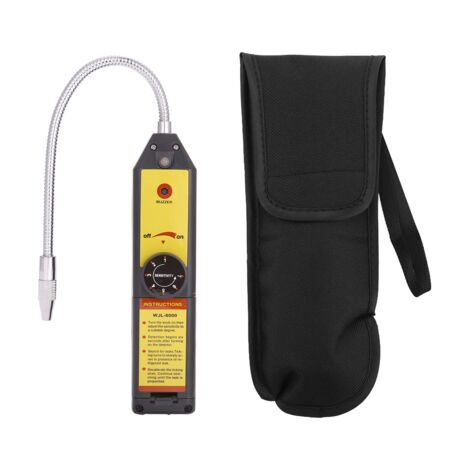 -6000 Freon Leak Detector Halogen Refrigerant Gas HVAC R22 R410A R134A