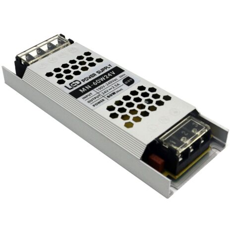 Alimentatore Switching DC 24V 25A 600W: Driver In Lega Di Alluminio Per LED, Stampanti 3D, CCTV - 2
