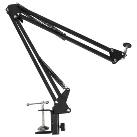 Vrttlkkfe Webcam Stand voor Desktop Suspension Scissor Arm Stand Verbeterde Ronde Base,voor Webcam