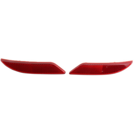 Rear Bumper Tail Light Cover For Audi Q3 2016-2018 - Left Side, ABS Red/Black, Waterproof, Plug & Play