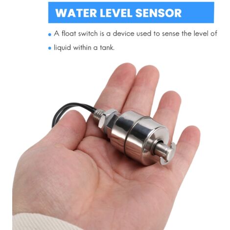 Aquarium Pool Liquid Water Level Sensor Stainless Steel Float Switch