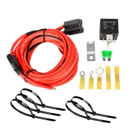 For P 30247 12V System Electric Fuel Pump Relay Bypass Kit Waterproof