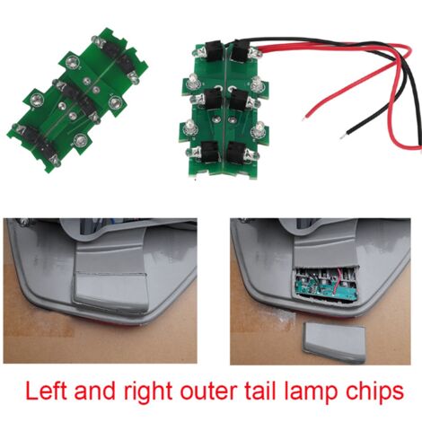 Led Light Module For Card Rear Car Rear Outside Tail Light Repair Chip Circuit Board LED Driver Module ...