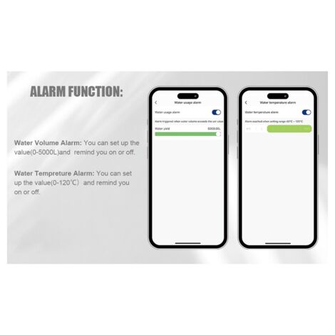 Tuya Smart WiFi Water Valve Meter Flow Rate Temperature Display ...