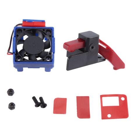 XL-3S Velineon ESC VXL-3 3S Heat Sink Cooling Fan with Reset Switch for