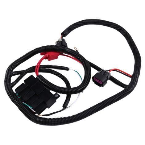 For GMC Sierra Chevrolet Silverado Dual Electric Fan Upgrade Wiring
