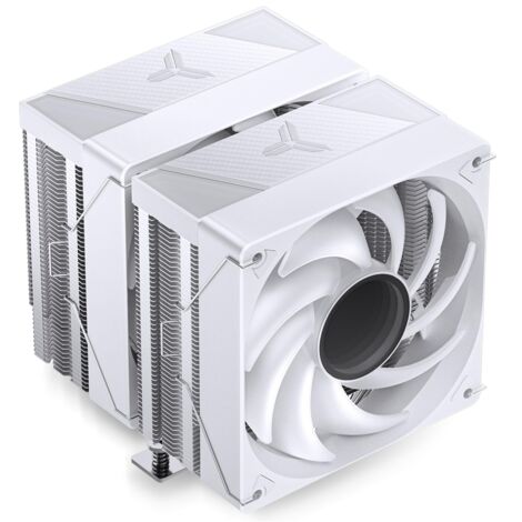 -3000 ARGB Dual-Tower CPU Cooler, Dual-Fan Radiator, 7 High Heat Pipe Cooling Support AM5/ LGA 1700 White