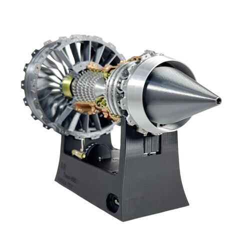 TR-900 Simulation Turbofan Engine Model Toys Aviation Fan Collectibles ...