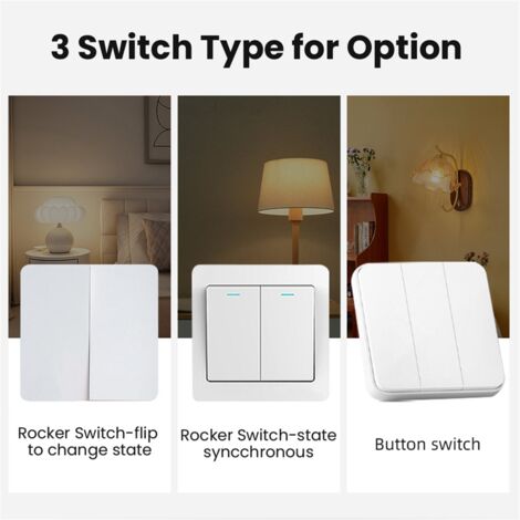 3-Way On/Off Switch Graffiti Smart WiFi Mini Concealed Box