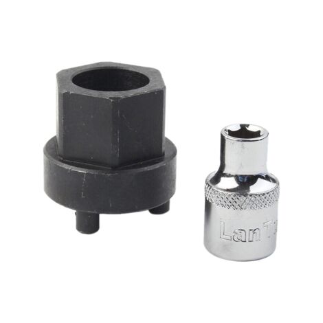 A/C Compressor Clutch Hub Remover Tool 2-Piece Set 5Se12C Accessories