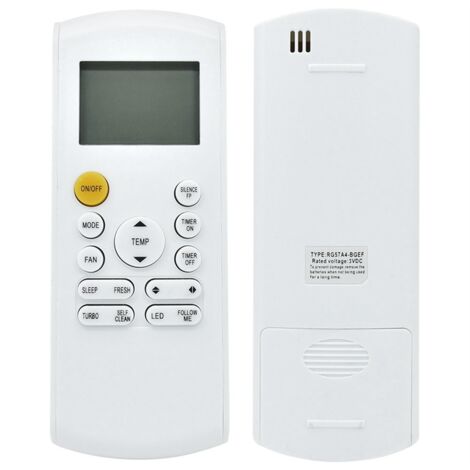 Télécommande De Rechange RG57A7/BGEF Pour Climatiseur Midea RG57A6/BGEFU1 CR1