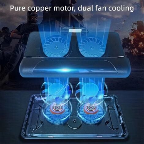 Back Clip Type Phone Cooling Fans Radiator Cell Cooler Stand Holder ...